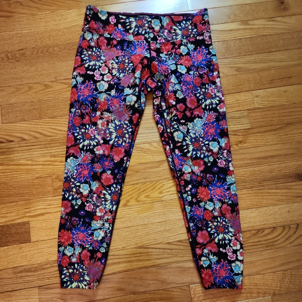 CALVIN KLEIN PERFORMANCE CROPPED LEGGINGS
